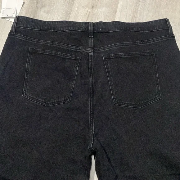 NWT Abercrombie & Fitch LONG The Skinny High Rise Curve Love Slit Ankle - Picture 6 of 10